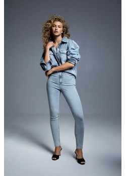H & M - Jegginsy Ultra High Ankle - Niebieski ze sklepu H&M w kategorii Spodnie damskie - zdjęcie 169680694