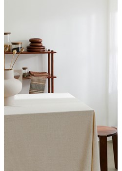 H & M - Obrus z domieszką bawełny - Beżowy ze sklepu H&M w kategorii Obrusy i bieżniki - zdjęcie 169680714