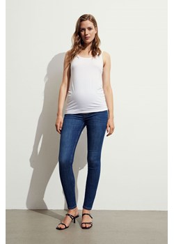 H & M - MAMA Super Skinny Jeans - Niebieski ze sklepu H&M w kategorii Spodnie ciążowe - zdjęcie 169680761
