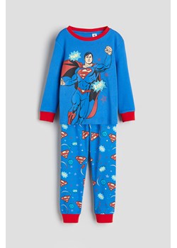 H & M - Piżama z nadrukiem - Niebieski ze sklepu H&M w kategorii Piżamy dziecięce - zdjęcie 169680903
