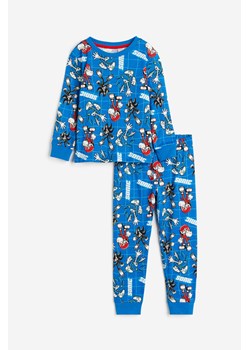 H & M - Piżama z nadrukiem - Niebieski ze sklepu H&M w kategorii Piżamy dziecięce - zdjęcie 169680954