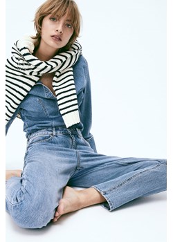 H & M - Slim High Jeans - Niebieski ze sklepu H&M w kategorii Jeansy damskie - zdjęcie 169680991