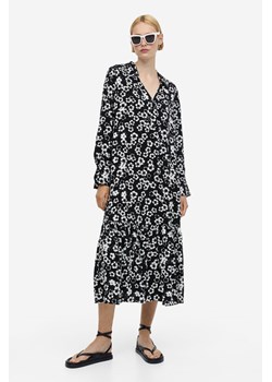 H & M - Sukienka z kołnierzykiem - Czarny ze sklepu H&M w kategorii Sukienki - zdjęcie 169681023