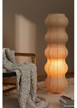H & M - Lampa podłogowa z kloszem z ryżowego papieru - Beżowy ze sklepu H&M w kategorii Lampy podłogowe - zdjęcie 169681132