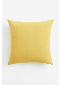 H & M - Satynowa poszewka na poduszkę - Żółty ze sklepu H&M w kategorii Poszewki na poduszki - zdjęcie 169681154