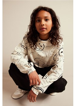 H & M - Bluza oversize - Biały ze sklepu H&M w kategorii Bluzy dziewczęce - zdjęcie 169681173