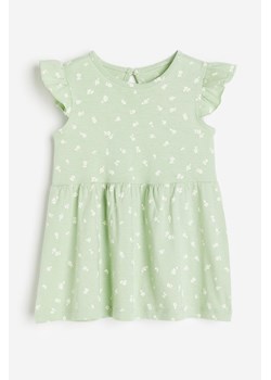 H & M - Dżersejowa sukienka - Zielony ze sklepu H&M w kategorii Sukienki dziewczęce - zdjęcie 169681221