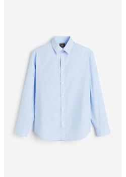 H & M - Koszula Easy iron Regular Fit - Niebieski ze sklepu H&M w kategorii Koszule męskie - zdjęcie 169681281