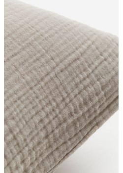 H & M - Bawełniana poszewka na poduszkę - Brązowy ze sklepu H&M w kategorii Poszewki na poduszki - zdjęcie 169681343