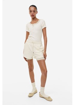 H & M - Szorty dresowe - Biały ze sklepu H&M w kategorii Szorty - zdjęcie 169681432