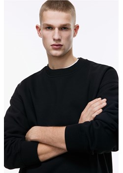 H & M - Bawełniana bluza Oversized Fit - Czarny ze sklepu H&M w kategorii Bluzy męskie - zdjęcie 169681521