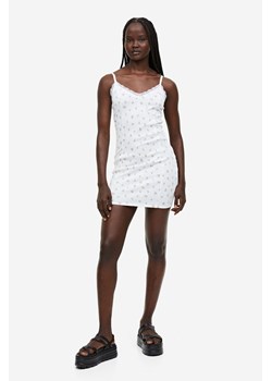 H & M - Lace-trimmed bodycon dress - Biały ze sklepu H&M w kategorii Sukienki - zdjęcie 169681721