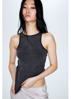H & M - Koszulka w prążki - Czarny ze sklepu H&M w kategorii Bluzki damskie - zdjęcie 169681810