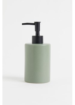H & M - Ceramiczny dozownik do mydła - Zielony ze sklepu H&M w kategorii Dozowniki do mydła - zdjęcie 169681964