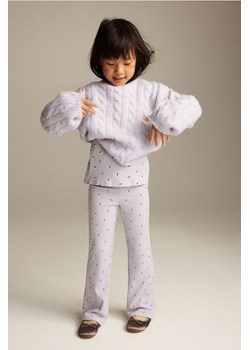 H & M - Rozszerzane legginsy - Fioletowy ze sklepu H&M w kategorii Spodnie dziewczęce - zdjęcie 169682160
