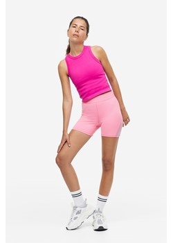 H & M - Sportowe szorty hotpants DryMove - Różowy ze sklepu H&M w kategorii Szorty - zdjęcie 169682161