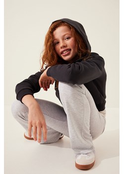 H & M - Dżersejowe spodnie - Szary ze sklepu H&M w kategorii Spodnie dziewczęce - zdjęcie 169682301