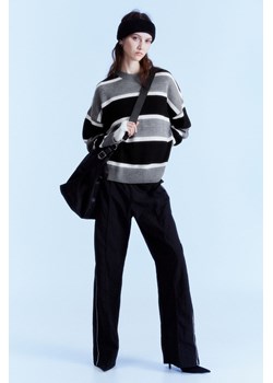 H & M - Żakardowy sweter - Szary ze sklepu H&M w kategorii Swetry damskie - zdjęcie 169682311