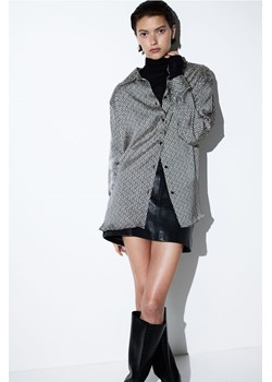 H & M - Bluzka oversize - Czarny ze sklepu H&M w kategorii Koszule damskie - zdjęcie 169682354