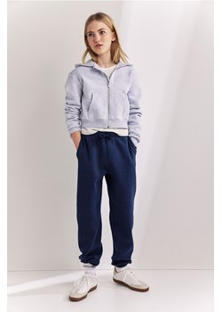H & M - Bawełniane joggersy 2-pak - Niebieski ze sklepu H&M w kategorii Spodnie dziewczęce - zdjęcie 169682463