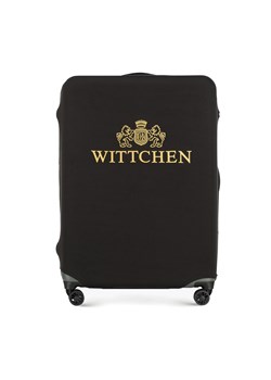 Pokrowiec na walizkę dużą czarno-złoty ze sklepu WITTCHEN w kategorii Pokrowce - zdjęcie 169683483