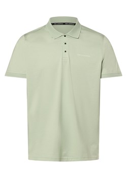 KARL LAGERFELD Męska koszulka polo Mężczyźni Bawełna seledynowy jednolity ze sklepu vangraaf w kategorii T-shirty męskie - zdjęcie 169683513