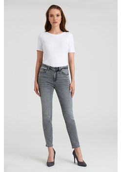 Spodnie jeansowe damskie szare ze sklepu 5.10.15 w kategorii Jeansy damskie - zdjęcie 169684081
