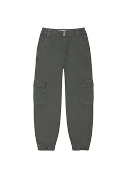 Spodnie typu bojówki dla dziewczynki khaki ze sklepu 5.10.15 w kategorii Spodnie dziewczęce - zdjęcie 169684664