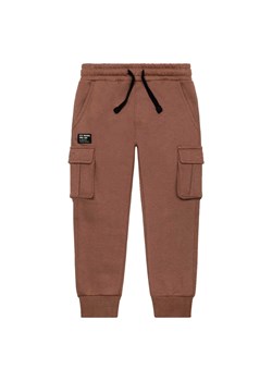 Brązowe spodnie chłopięce  bojówki ze sklepu 5.10.15 w kategorii Spodnie chłopięce - zdjęcie 169684703