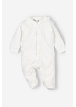 Pajac niemowlęcy z bawełny organicznej dla dziewczynki ze sklepu 5.10.15 w kategorii Pajacyki - zdjęcie 169685102