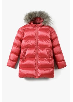 Pikowana kurtka dla dziewczynki - różowa ze sklepu 5.10.15 w kategorii Kurtki dziewczęce - zdjęcie 169685113