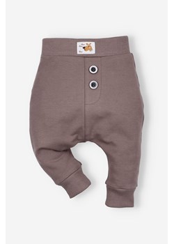 Spodnie niemowlęce z bawełny organicznej dla chłopca ze sklepu 5.10.15 w kategorii Spodnie i półśpiochy - zdjęcie 169685244
