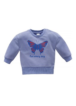 Bawełniana bluza dziewczęca Imagine lawenda z motylem ze sklepu 5.10.15 w kategorii Bluzy i swetry - zdjęcie 169685794
