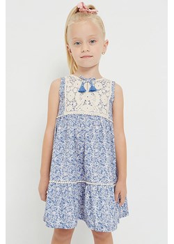 Sukienka w stylu boho dla dziewczynki Mayoral - niebieska ze sklepu 5.10.15 w kategorii Sukienki dziewczęce - zdjęcie 169686223