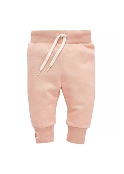 Spodnie dresowe niemowlęce Summer garden różowe ze sklepu 5.10.15 w kategorii Spodnie i półśpiochy - zdjęcie 169686273