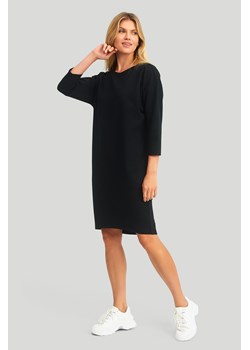 Dzianinowa sukienka damska - czarna ze sklepu 5.10.15 w kategorii Sukienki - zdjęcie 169686520