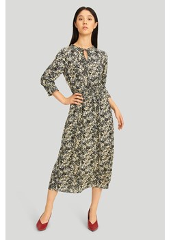 Elegancka szyfonowa sukienka z ciekawym printem ze sklepu 5.10.15 w kategorii Sukienki - zdjęcie 169686550
