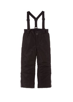 Spodnie narciarskie dla dziecka basic- czarne z elementami odblaskowymi ze sklepu 5.10.15 w kategorii Spodnie chłopięce - zdjęcie 169686623