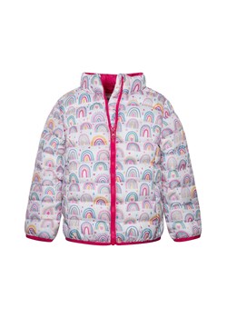 Dziewczęca kurtka pikowana ocieplana ze stójką - tęcza ze sklepu 5.10.15 w kategorii Kurtki dziewczęce - zdjęcie 169687060