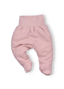 Półśpiochy niemowlęce z bawełny organicznej dla dziewczynki ze sklepu 5.10.15 w kategorii Spodnie i półśpiochy - zdjęcie 169687112