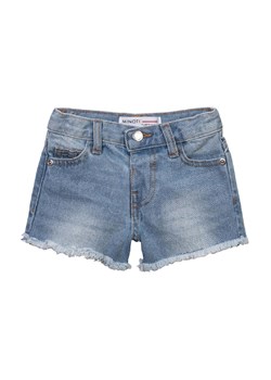 Niemowlęce jeansowe szorty z kieszeniami dla dziewczynki ze sklepu 5.10.15 w kategorii Szorty - zdjęcie 169687391