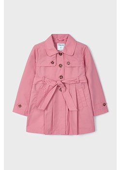 Płaszcz dla dziewczynki Mayoral - różowy ze sklepu 5.10.15 w kategorii Płaszcze dziewczęce - zdjęcie 169687394