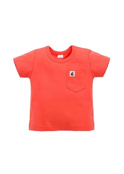 Bawełniany t-shirt dla chłopca Sailor czerwony ze sklepu 5.10.15 w kategorii T-shirty chłopięce - zdjęcie 169688352