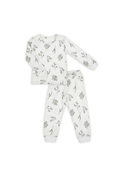 Bawełniana piżama dziewczęca z motywem roślinnym ze sklepu 5.10.15 w kategorii Piżamy dziecięce - zdjęcie 169688774