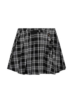 Plisowana spódniczka czarna w kratkę dla dziewczynki ze sklepu 5.10.15 w kategorii Spódnice dziewczęce - zdjęcie 169688930