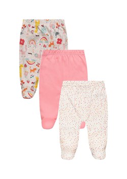 Półśpiochy niemowlęce bawełniane 3-pak ze sklepu 5.10.15 w kategorii Spodnie i półśpiochy - zdjęcie 169689030