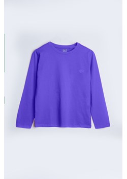 Bluzka z wysokiej jakości dzianiny fioletowa - Limited Edition ze sklepu 5.10.15 w kategorii Bluzki dziewczęce - zdjęcie 169689400