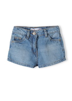 Szorty jeansowe dla dziewczynki ze sklepu 5.10.15 w kategorii Spodenki dziewczęce - zdjęcie 169689890