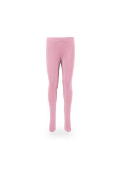 Dziewczęce legginsy basic różowe ze sklepu 5.10.15 w kategorii Spodnie dziewczęce - zdjęcie 169690523