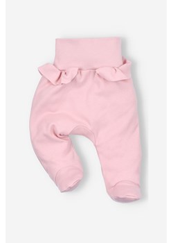 Półśpiochy niemowlęce z bawełny organicznej dla dziewczynki ze sklepu 5.10.15 w kategorii Spodnie i półśpiochy - zdjęcie 169690691